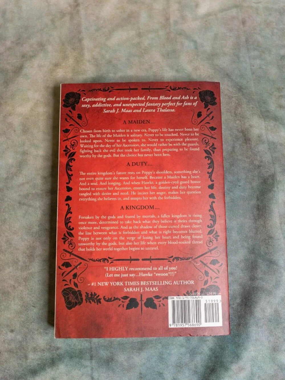 Special Edition From Blood & Ash Paperback by Jennifer A. Armentrout - Used